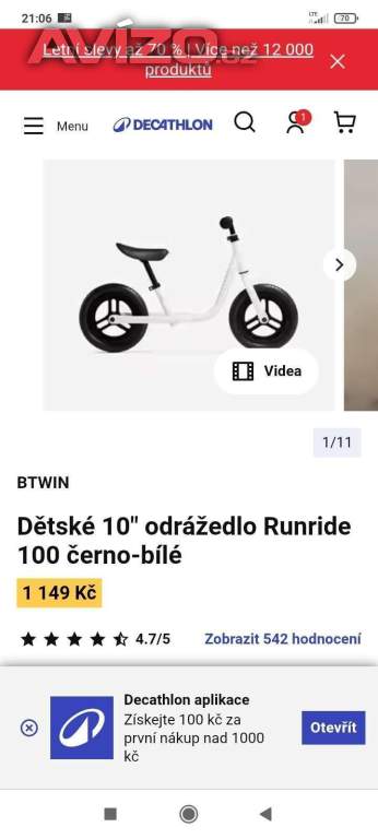 Prodám odrážedlo 