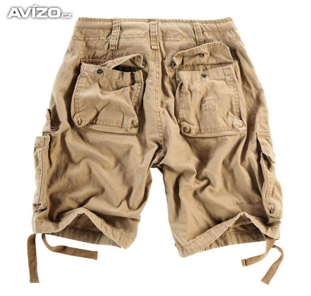 Kraťasy Airborne Vintage Shorts - béžové
