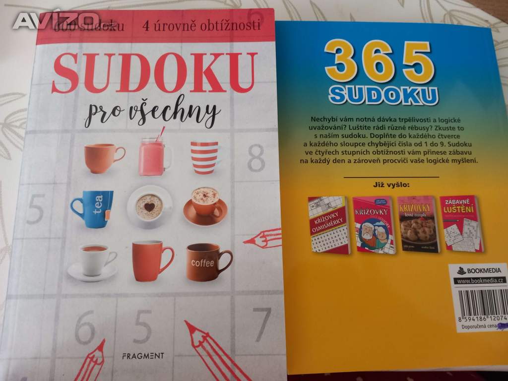 ZLEVNĚNO !!! Sudoku 1x (+ 1x poškozená zdarma.)