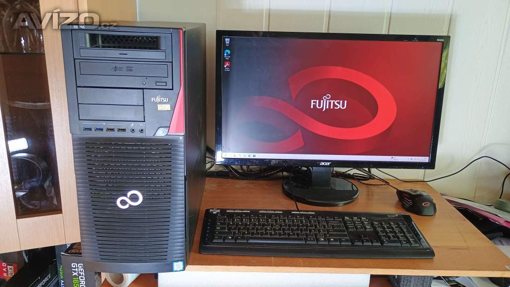 PC#189 Fujitsu M740B,Xeon,RAM32G,2x500G,NV8GB,W11