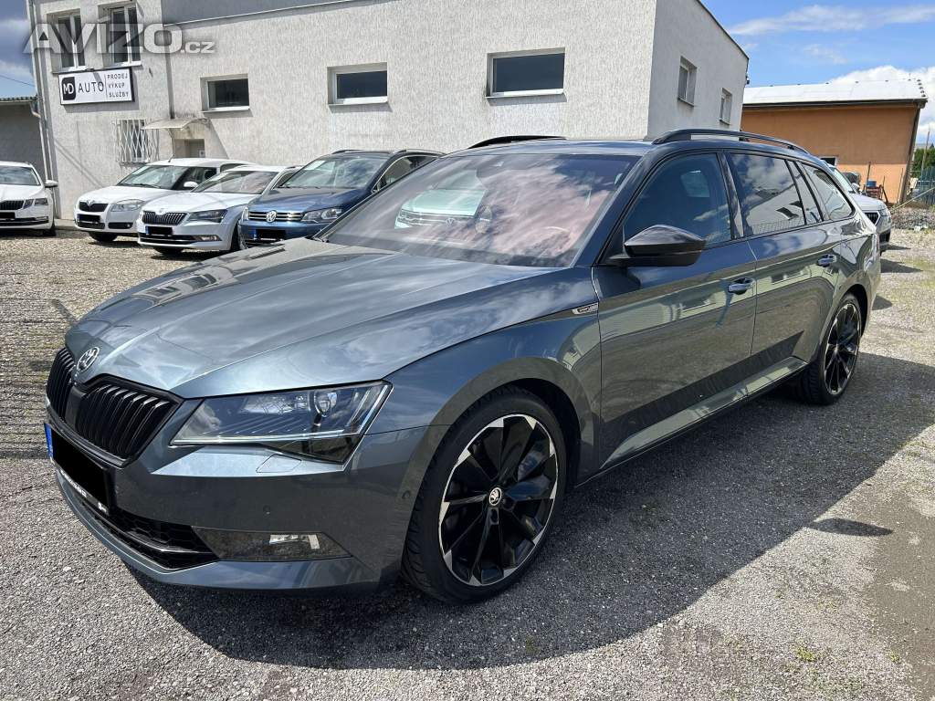 ŠKODA SUPERB III 2.0TSI 206KW 4x4 DSG SPORTLINE ČR DPH