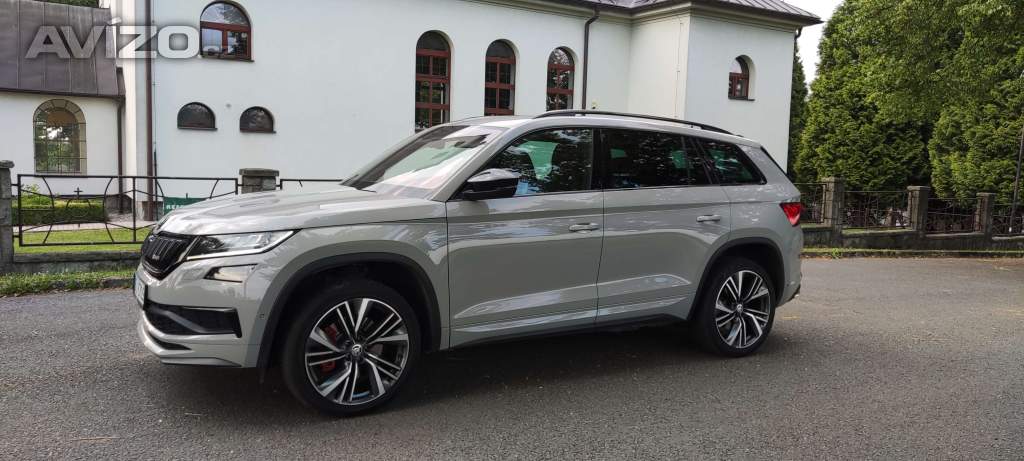 Také na splátky  Škoda Kodiaq RS 2.0TDI DSG 4x4 176kW-240HP-Bi Turbo