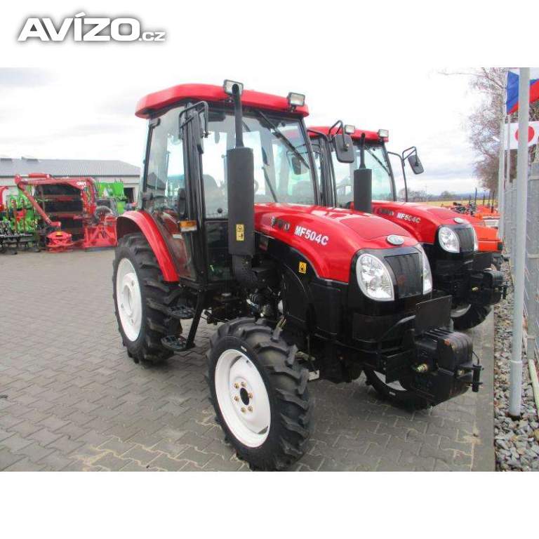 Malotraktor YTO MF 504 s kabinou a topením
