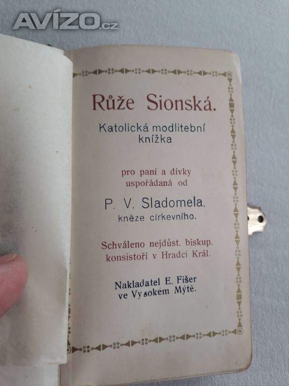 Modlitební knížka v perfektním stavu.