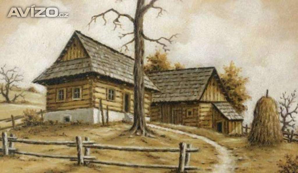 Koupím chalupu-roubenku, srub.