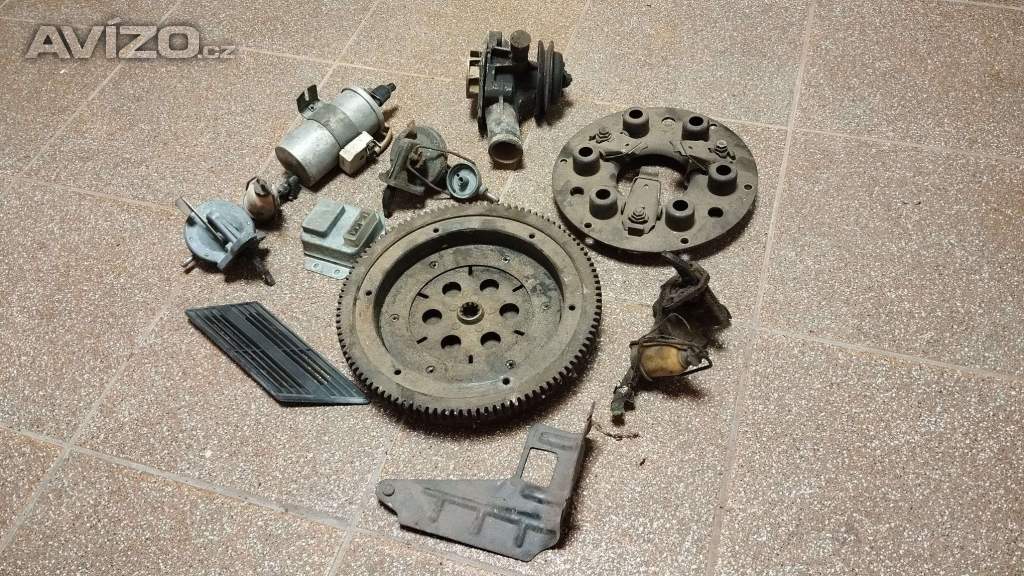 Mix starých autodílu na staré vozy ŠKODA 100, Škoda 110R či 105/120 