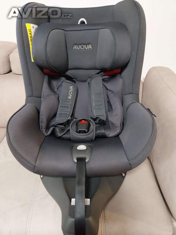 Autosedačka Avova Swan-fix šedá 