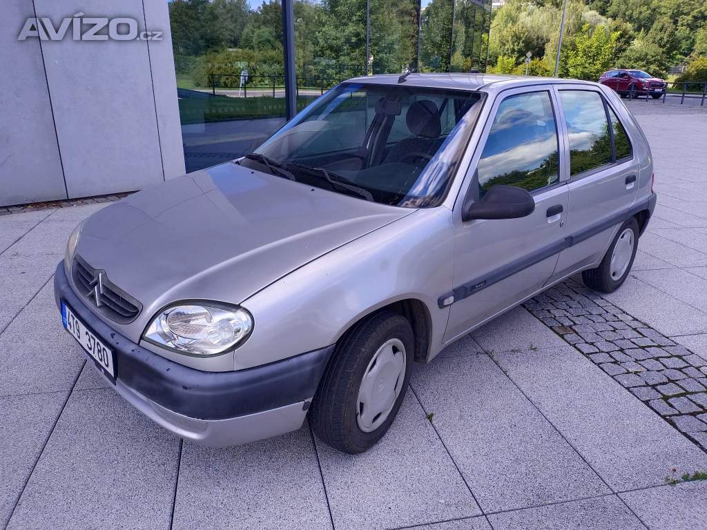 Citroen Saxo 1.1i/téměř bez koroze/dobrý stav 