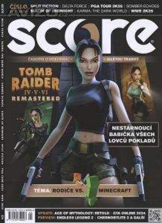 Hledám všechny čísla herních časopisů Score a Level.