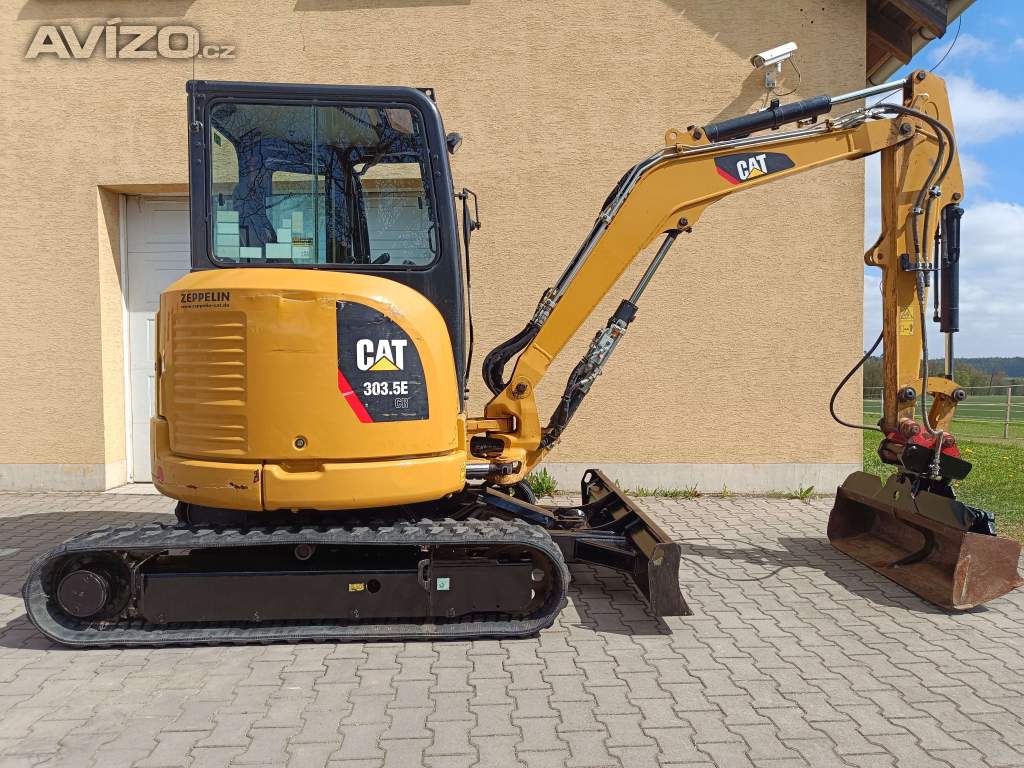 Minibagr CATERPILLAR 303,5 ECR - r.v.2017