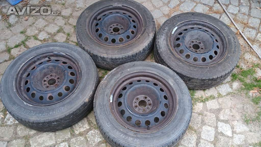 sada ocelových disků 5x98 s pneu 205/65 R16C (#63)