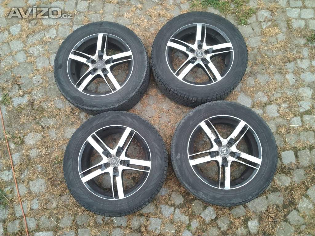 Alu disky 5x112 s pneu 235/55 R17 (#173)