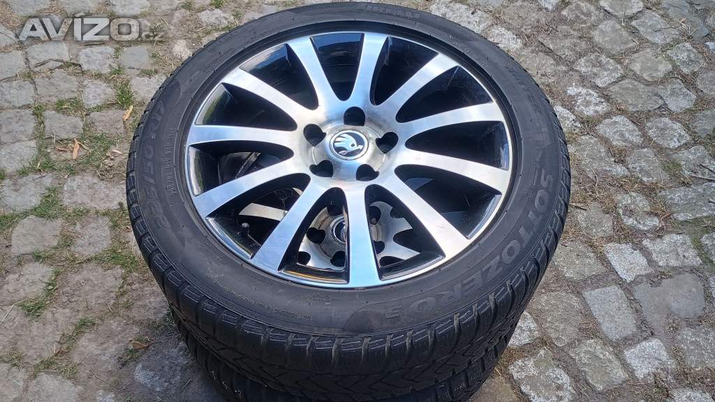Alu disky Škoda Yeti s pneu 225/50 R17 (#141)