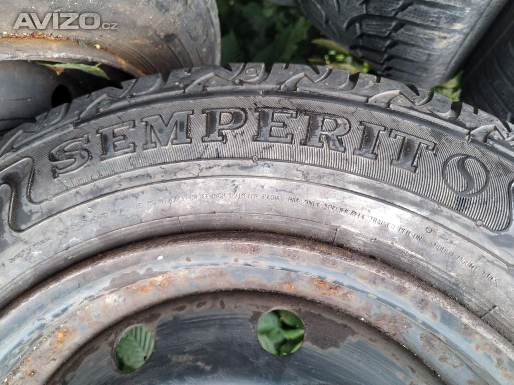 Foto inzerátu sada pneu 155/70 R13, 5mm na disku 3x98 (#106)