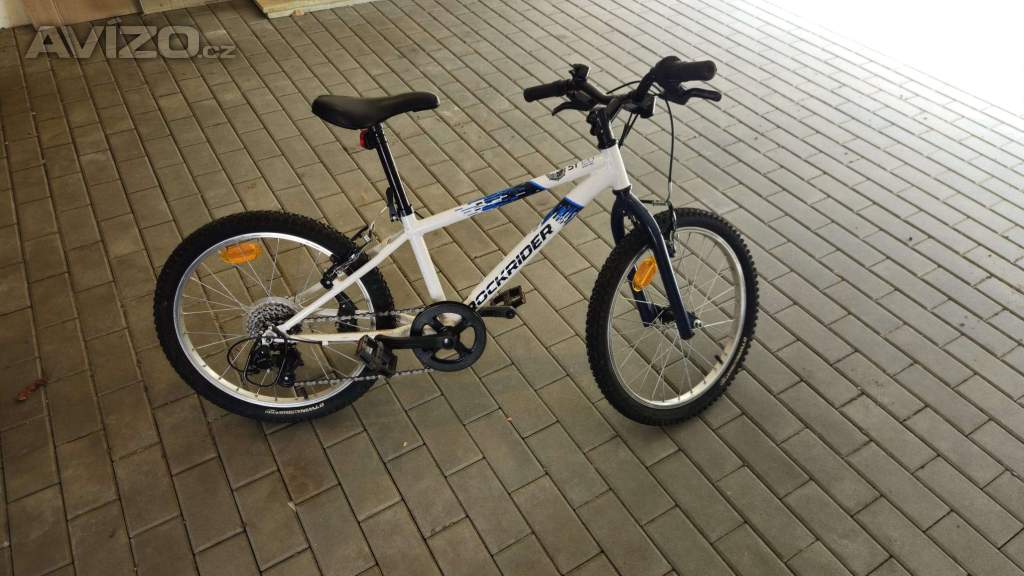 Prodáj Dětské horské kolo 20 ST120 6–9 let bílo-modré - ROCKRIDER