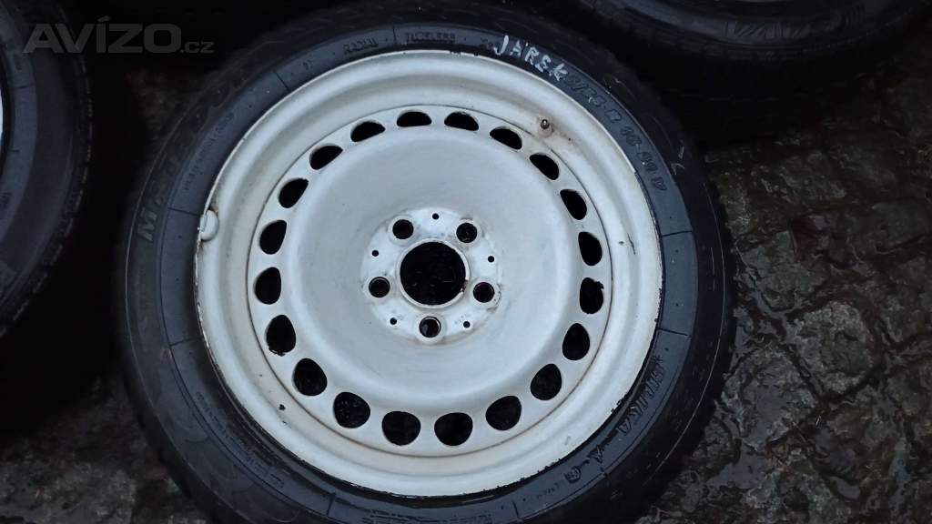 Foto inzerátu ocelové disky Mercedes, pneu 205/55 R16 (#171)