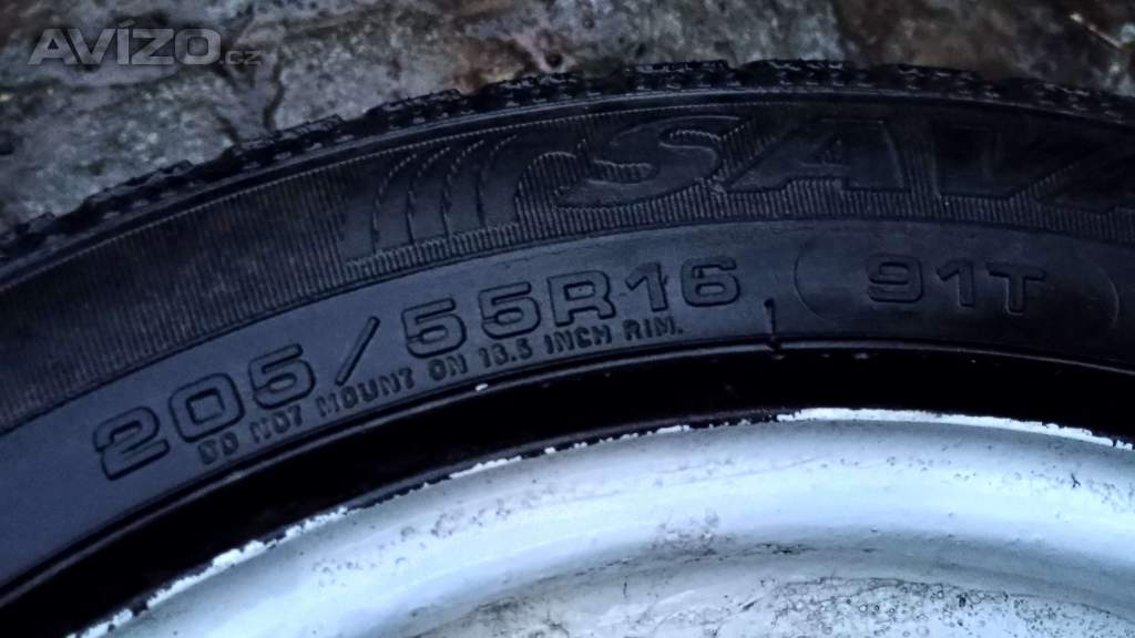 Foto inzerátu ocelové disky Mercedes, pneu 205/55 R16 (#171)
