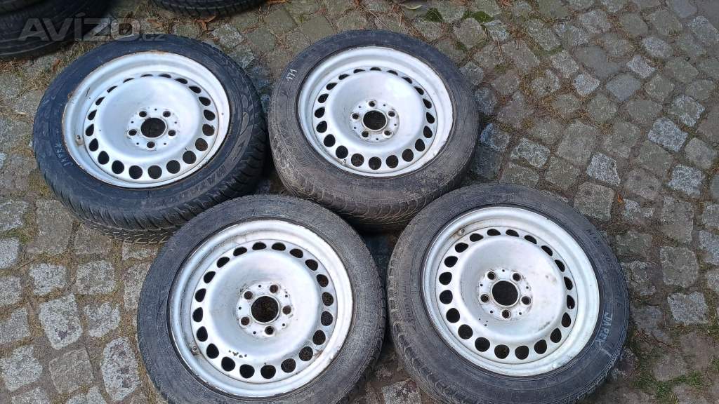 Foto inzerátu ocelové disky Mercedes, pneu 205/55 R16 (#171)