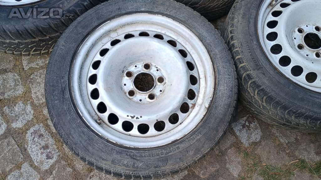 Foto inzerátu ocelové disky Mercedes, pneu 205/55 R16 (#171)