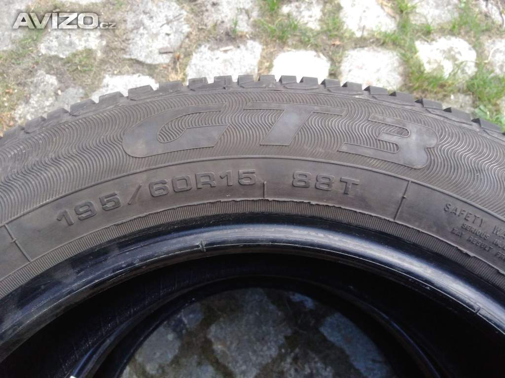 Foto inzerátu pár pneumatik GoodYear, 5mm, 195/60 R15 (#060)