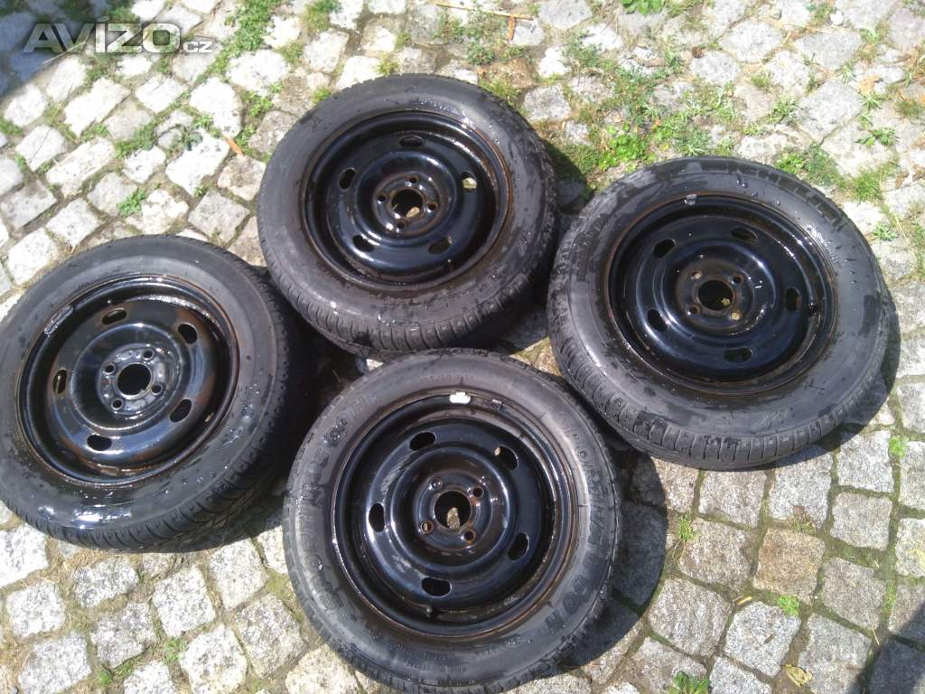 sada disků 4x100 R14 a letní pneu 185/65 R14 (#54)