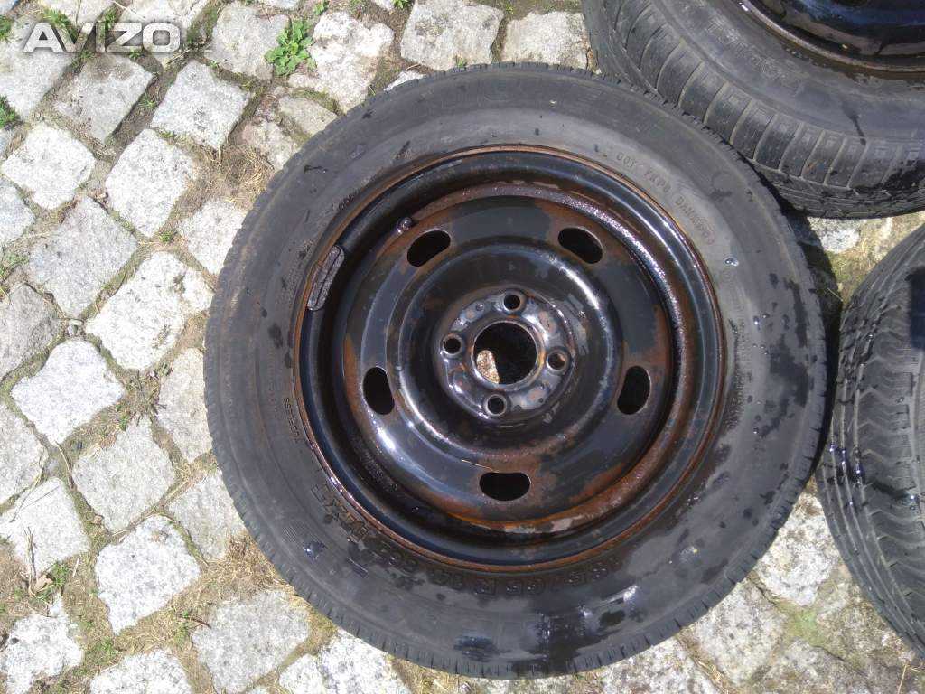 Foto inzerátu sada disků 4x100 R14 a letní pneu 185/65 R14 (#54)
