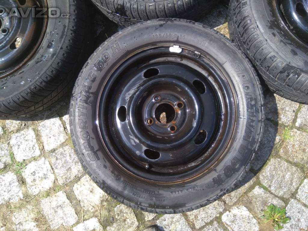 Foto inzerátu sada disků 4x100 R14 a letní pneu 185/65 R14 (#54)