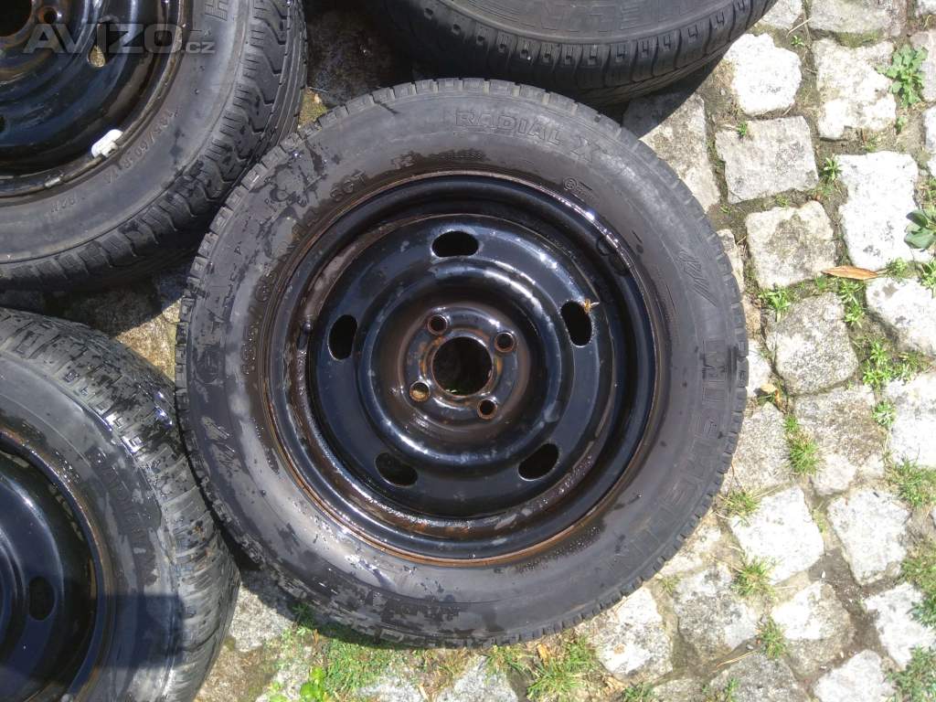Foto inzerátu sada disků 4x100 R14 a letní pneu 185/65 R14 (#54)