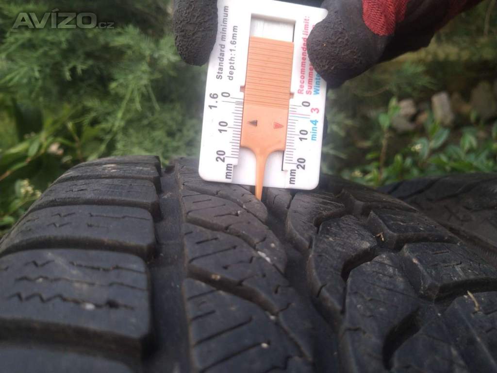 Foto inzerátu Zimní pneu 175/65 R14, 6mm na disku 4x108 (#105)