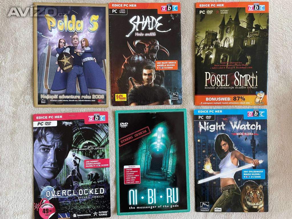 Koupím PC hry od ABC za rozumnou cenu.