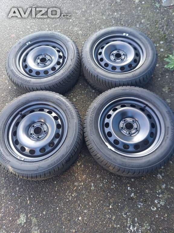 NOVÁ zimní sada Š.Kamiq/Scala+195/60R16 Bridgestone