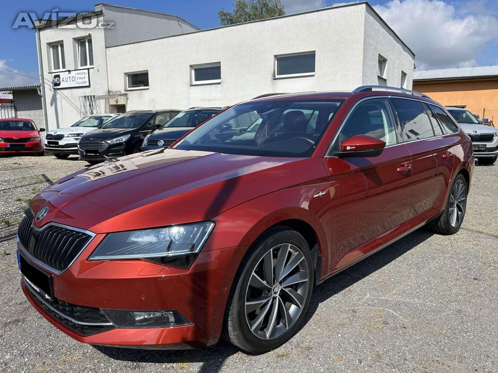 ŠKODA SUPERB III 2.0TDI 140KW COMBI L&K ČR DPH NAVI KŮŽE TOP