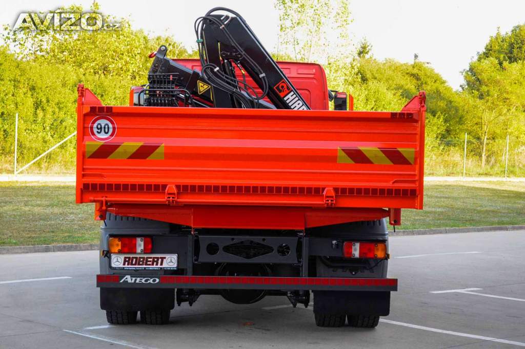 Foto inzerátu MERCEDES ATEGO 1222 TŘÍSTRANNÝ SKLÁPĚČ + HYDRAULICKÁ RUKA