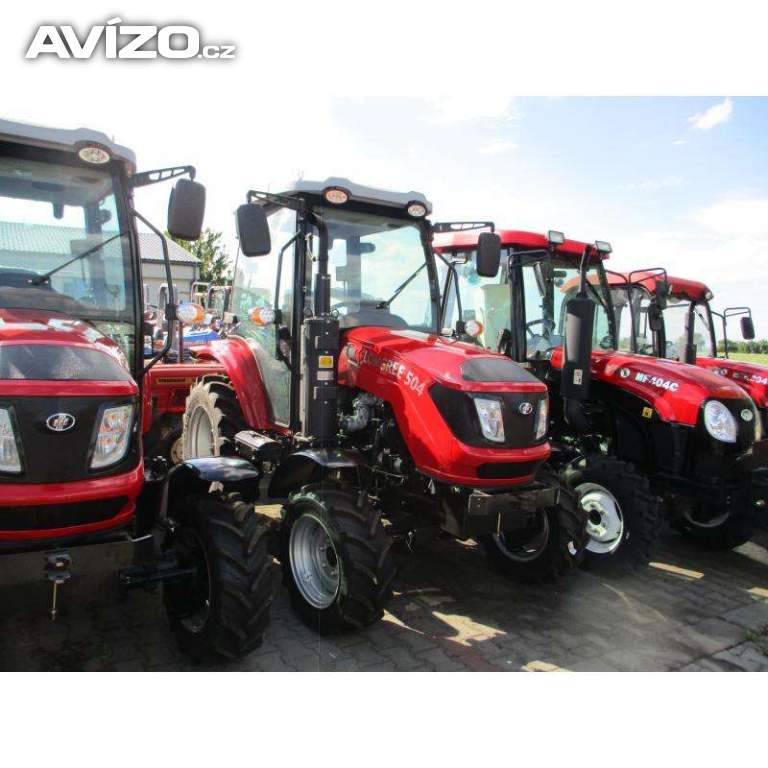 Malotraktor Longree 504 s kabinou a klimatizací