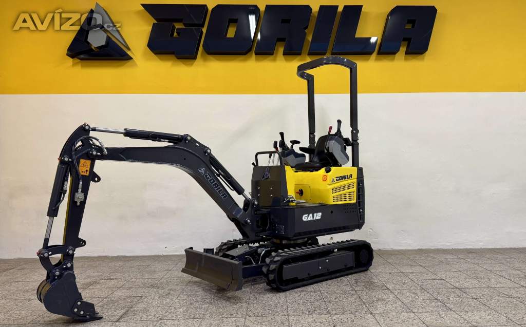 GORILA GA12 PRO MASTER – Kompaktní síla pro každou práci SKLADEM