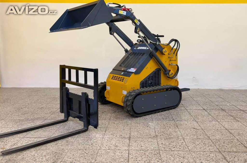Pásový mininakladač GORILA GT-380 DOPRAVA ZDARMA