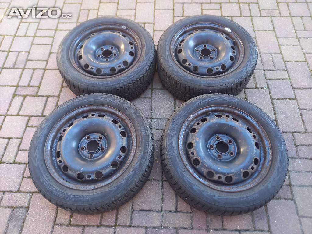 ZÁNOVNÍ zimní kola /Fabia 1,2/Room/VW Polo-185/55R15 XL