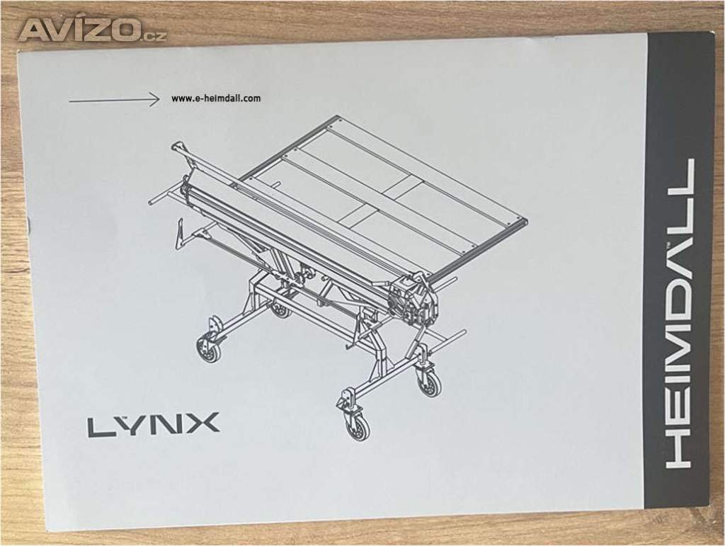 Foto inzerátu Ohýbačka plechu LYNX - 2190mm/0,8mm