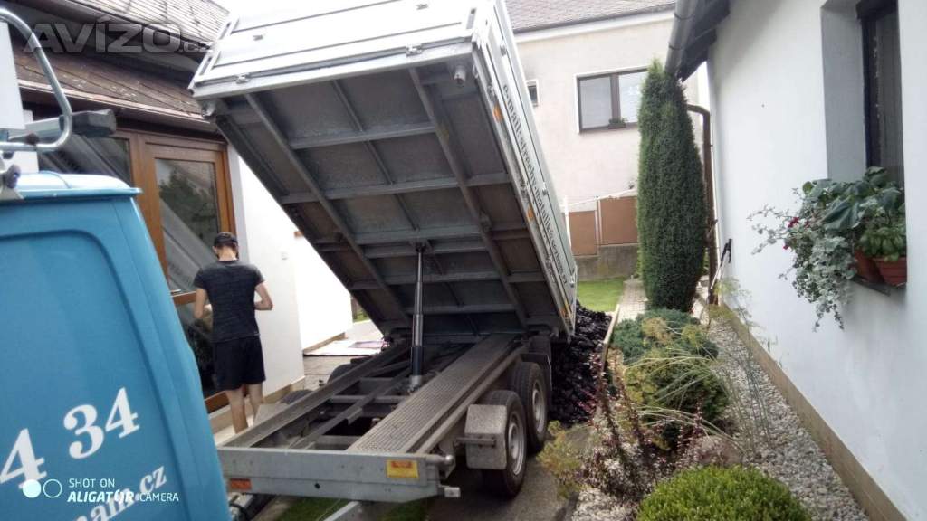 Sklopný přívěsný vozík Vazeko 2000 kg