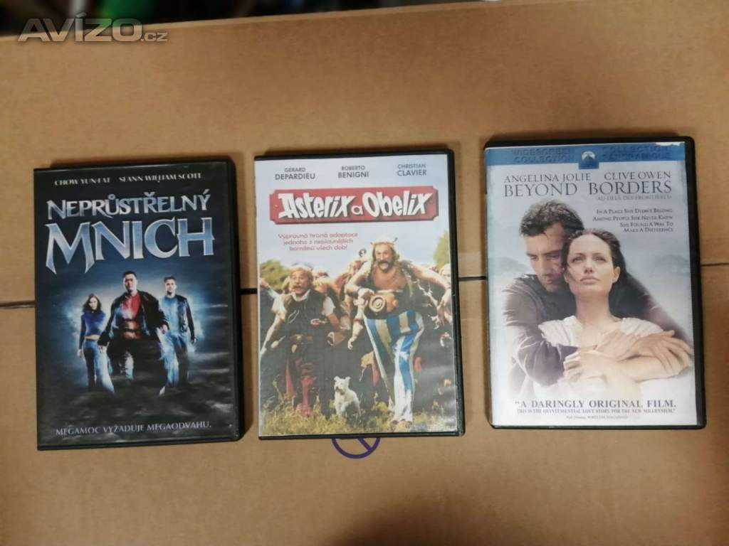 DVD filmy 3 ks
