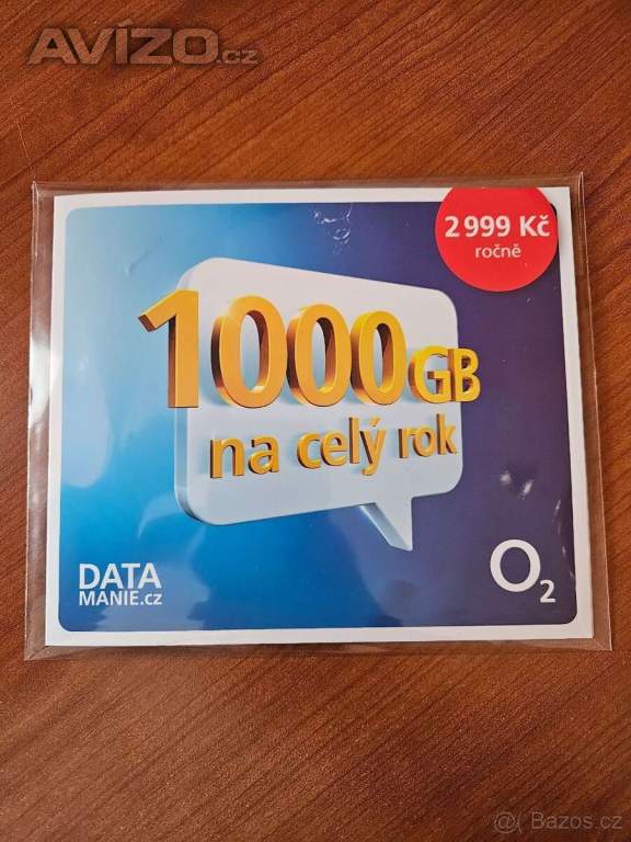 SIM 1,2Tera (1200GB) prodám.