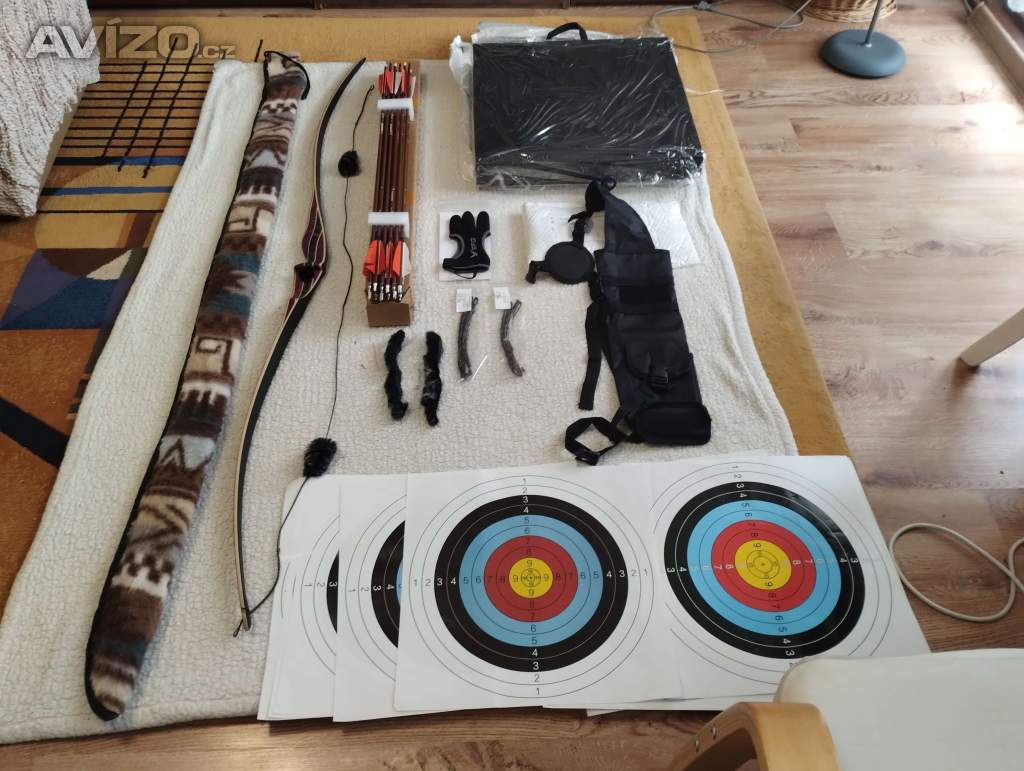 PRODÁM SUPER NOVÝ HYBRIDNÍ LUK OAK RIDGE ASK 62 S VYBAVENÍM!!