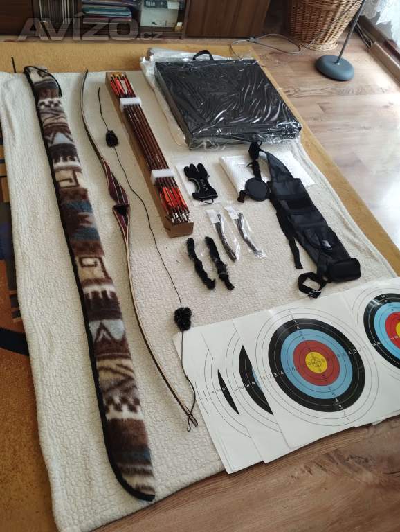 Foto inzerátu PRODÁM SUPER NOVÝ HYBRIDNÍ LUK OAK RIDGE ASK 62 S VYBAVENÍM!!