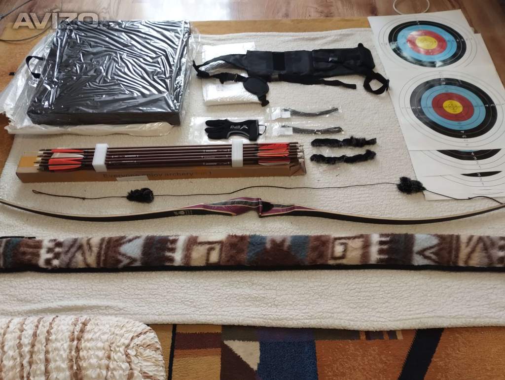 Foto inzerátu PRODÁM SUPER NOVÝ HYBRIDNÍ LUK OAK RIDGE ASK 62 S VYBAVENÍM!!