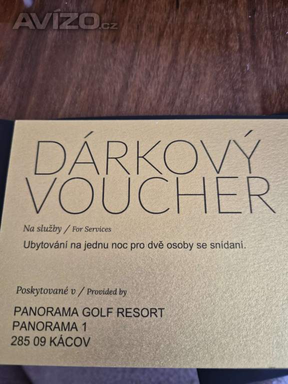 Dárkový voucher