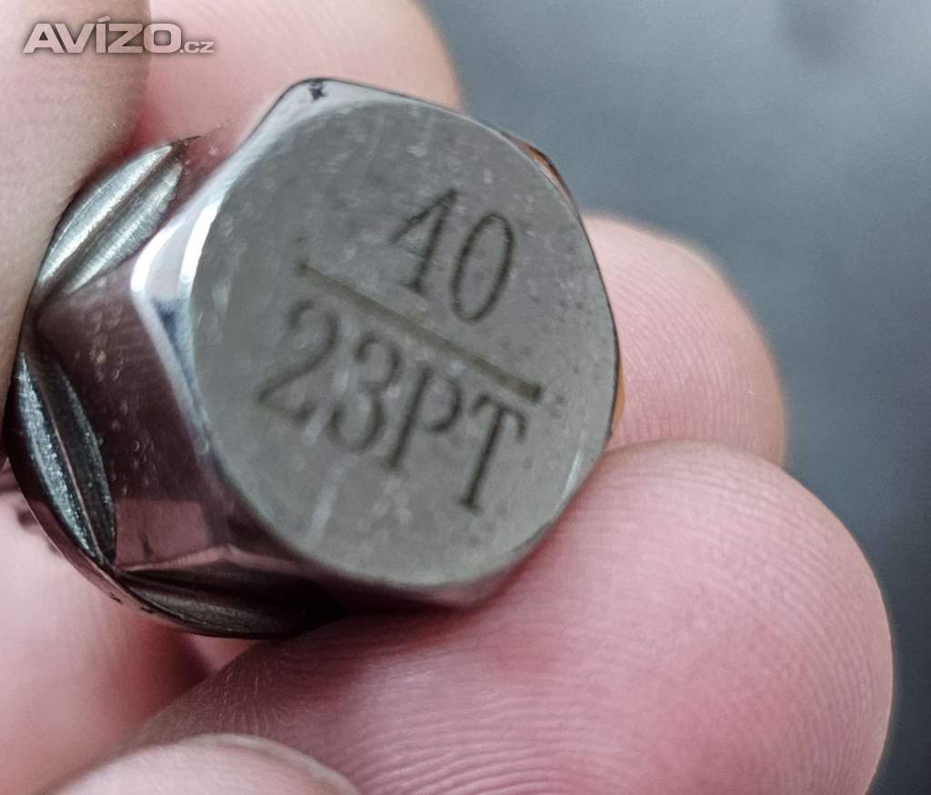 Klíč na demontáž šroubů pojistných matic kol TEMO 40/23PT, BMW