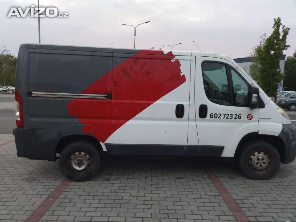 Pronájem dodavky Peugeot Boxer 
