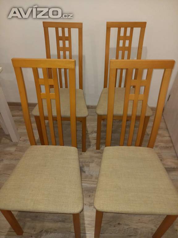 Prodám židle, pevné, stabilní ,cena za  kus