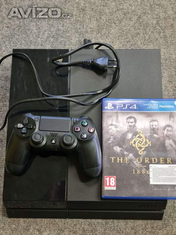 Playstation 4 500Gb, ovladač, hra The Order