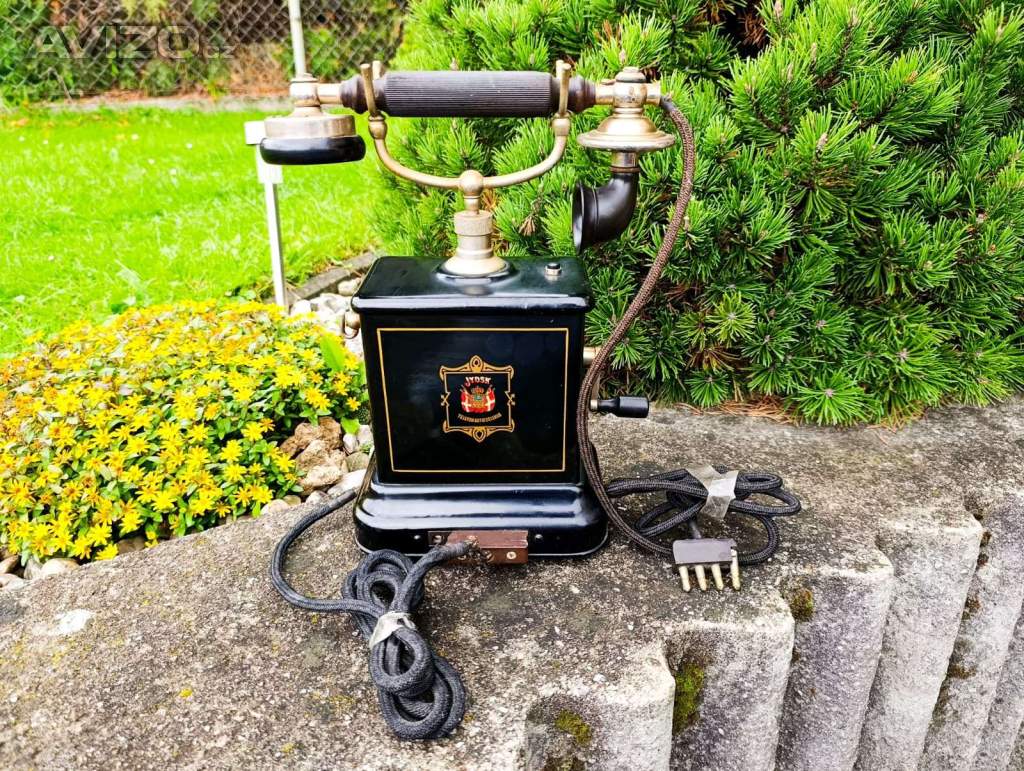 Foto inzerátu Krásný velmi starý dánský telefon JYDSK